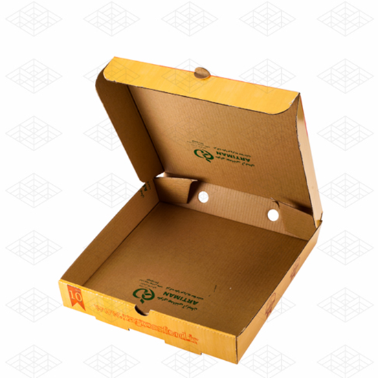 Picture Of Bronsi Britain pizza box in different sizes 