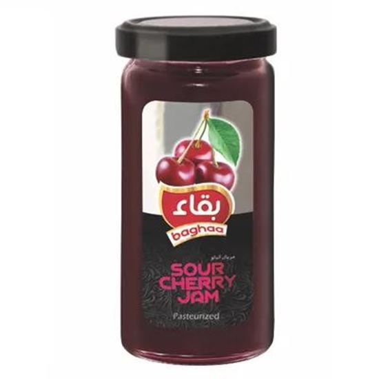 تصویر کا Sour cherry jam 300 g Baghaa Jar