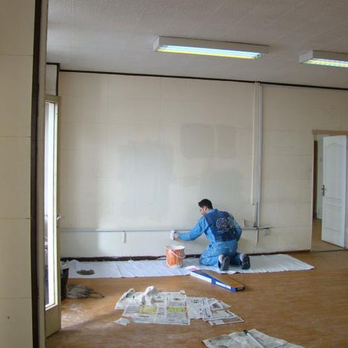 Picture Of Implementation of building painting