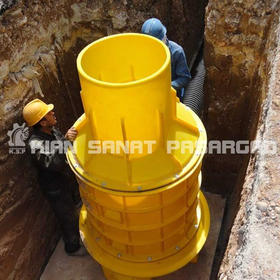 Picture Of  Poly Ethylene Manhole