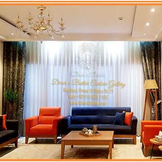 Picture Of reception curtain