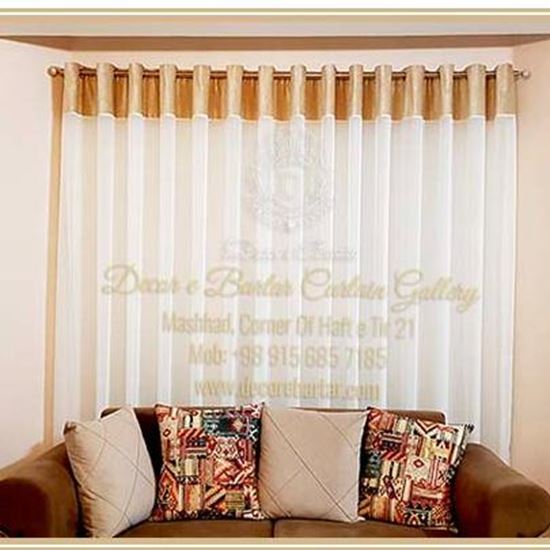 Picture Of reception curtain