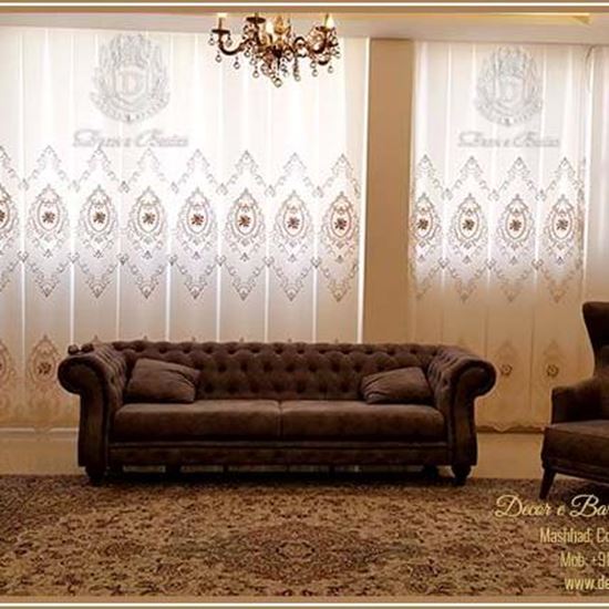 Picture Of reception curtain