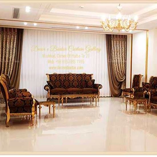 Picture Of reception curtain