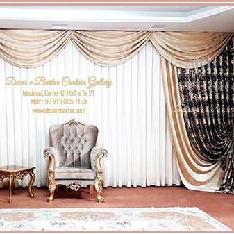 Picture Of reception curtain