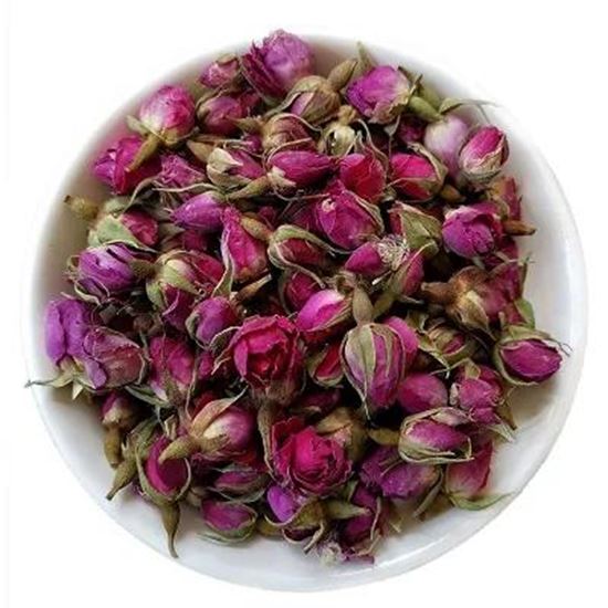 Picture Of Damask rose bud
