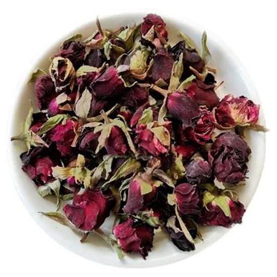 Picture Of Colorful rose bud