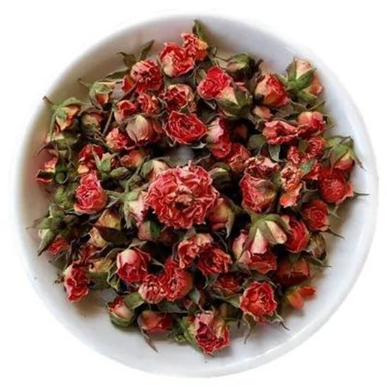 Picture Of Colorful rose bud
