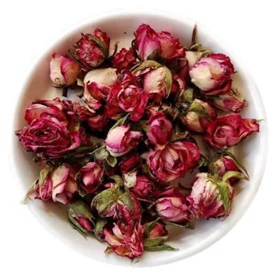 Picture Of Colorful rose bud