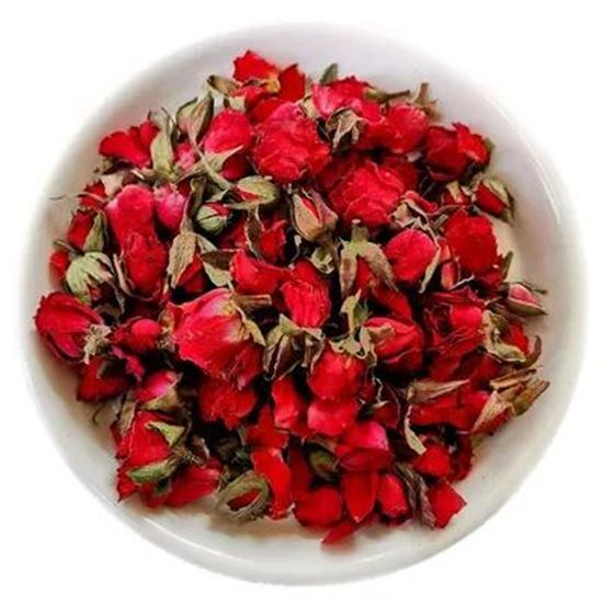 Picture Of Colorful rose bud