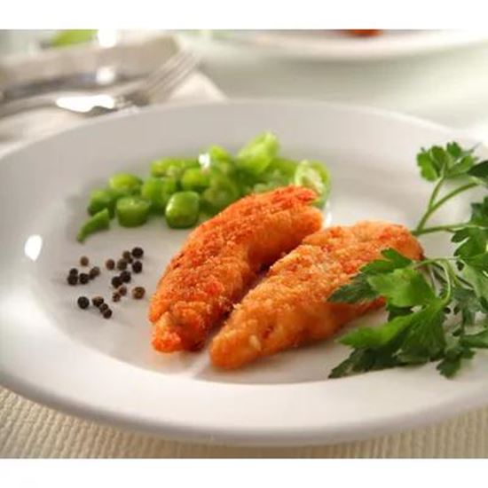 Breaded Chicken fillets resmi