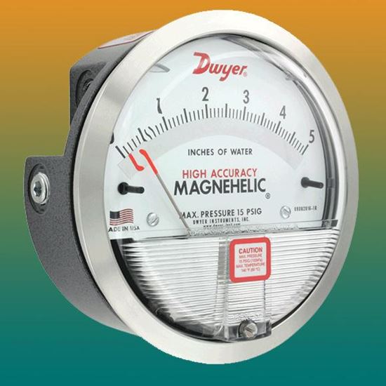 تصویر  دستگاه گیج اختلاف فشار (DIFFERENTIAL PRESSURE GAUGES)