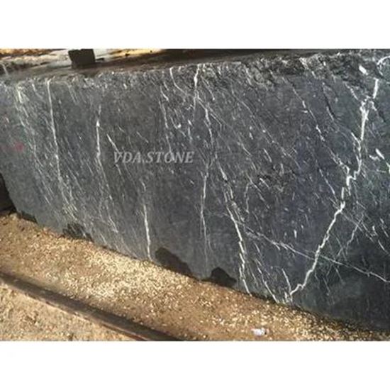 Picture Of Fossil Black Marble Block