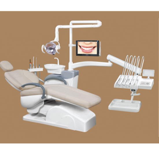 تصویر  یونیت دندانپزشکی با کامپیوتر