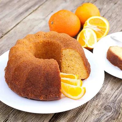 Picture Of orange cake mix 500 gr - roshd