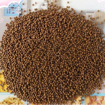 Picture Of Rainbow salmon extruded feed is produced using the latest nutritional information, formula and using