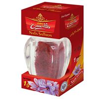 Saffron packed in glass